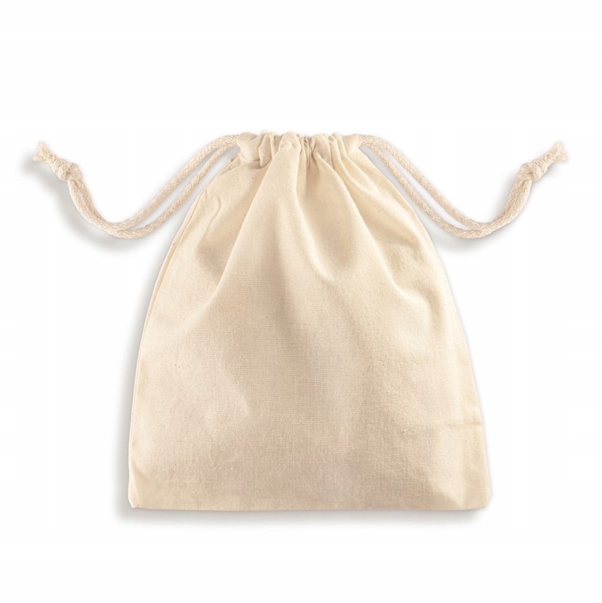 Natuurlijke Katoenen Zak 32x40cm Ecru 220g - Ideaal voor Schoenen
