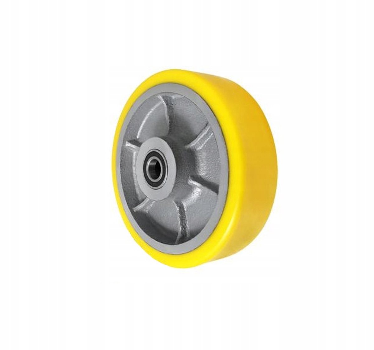 Gietijzer-polyurethaan wiel 350ZP - 2200kg belastbaar