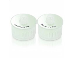 Ecovacs Luchtverfrisser Refill Set – Cucumber & Oak Geur – 2×3 Capsules voor DEEBOT T9, T10 & X1 PLUS – Luxe, Natuurlijke Geurervaring tijdens het Stofzuigen
