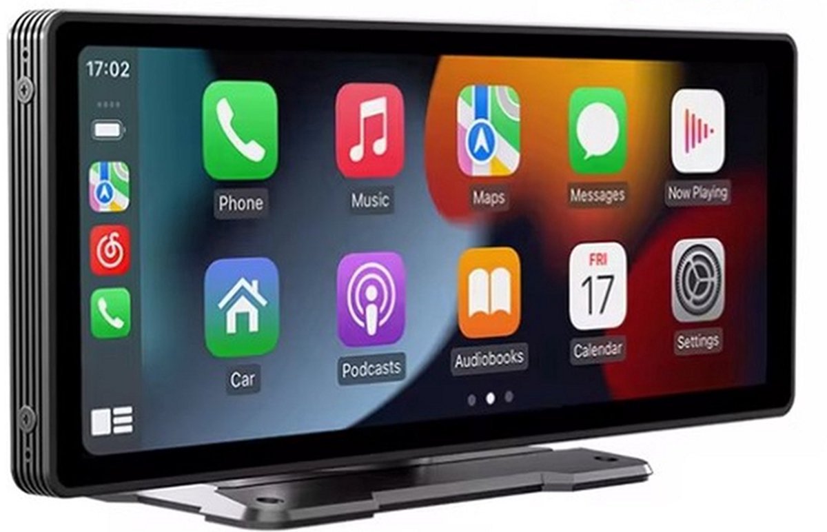 Carplay Andriod -Apple - Carplay Scherm - Apple Carplay - Android Auto - Touchscreen - Inclusief Achteruitrijcamera - 10 Inch - Zwart