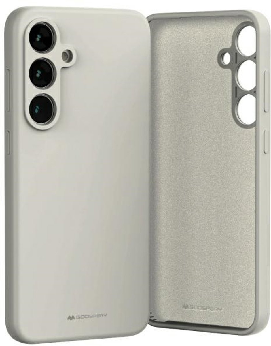 Mercury Silicone Voor Samsung S24 Fe S721 Beschermende Siliconen Hoesje Voor