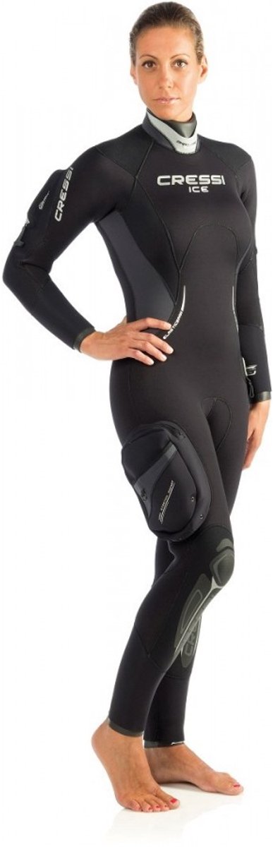 Cressi Ice 7 Mm Half Droogpak Zwart XS