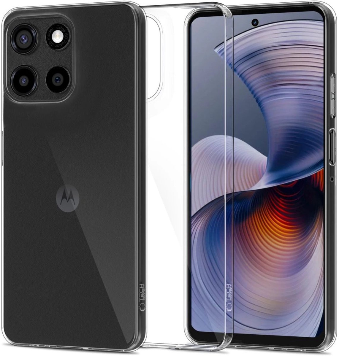 Tech-Protect Flexair Hoesje Voor Motorola Moto G56 5G Bescherming Tegen