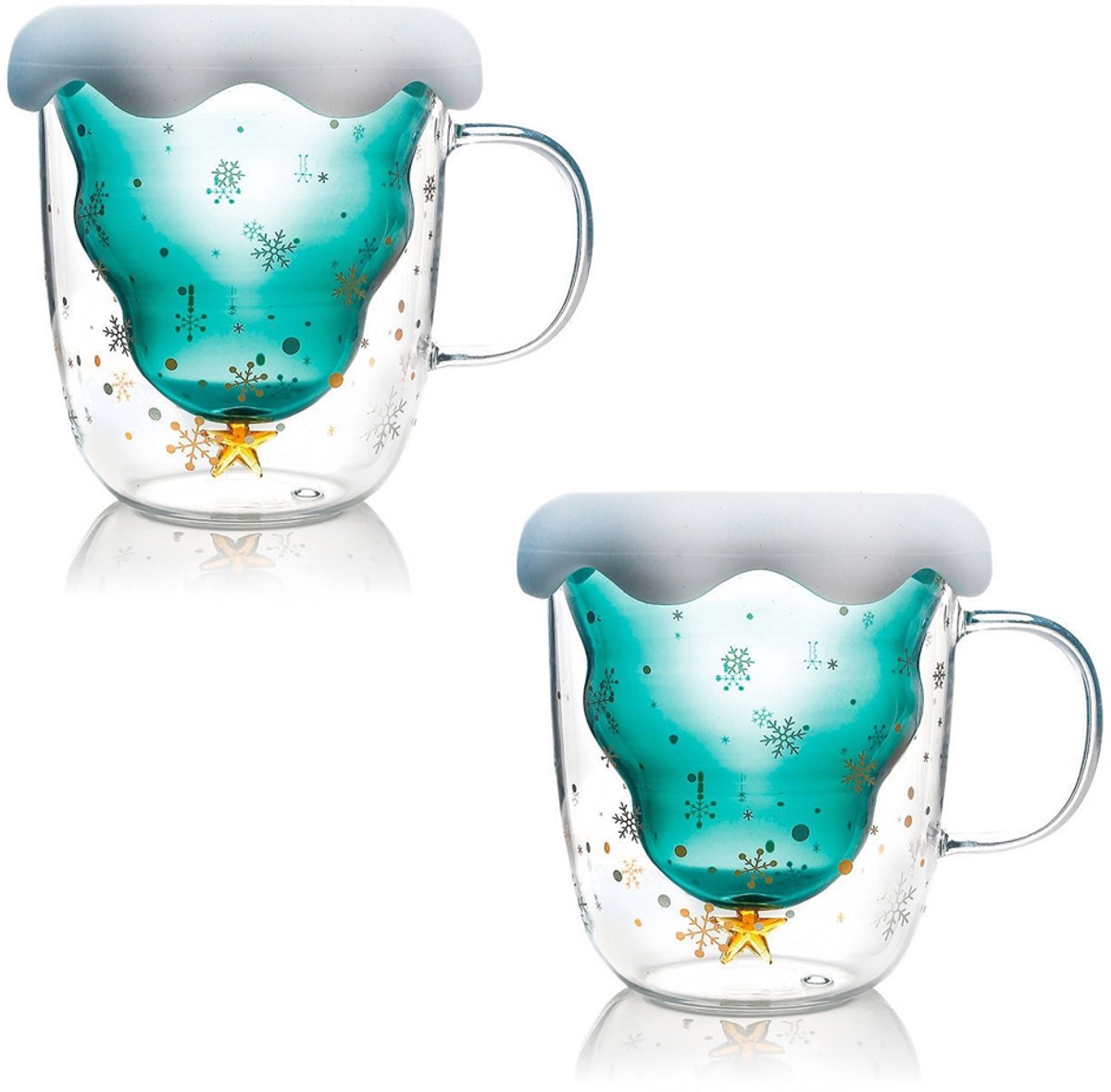 Leuke mokken, kerstkopjes, koffie- en theeglazen, drinkglazen