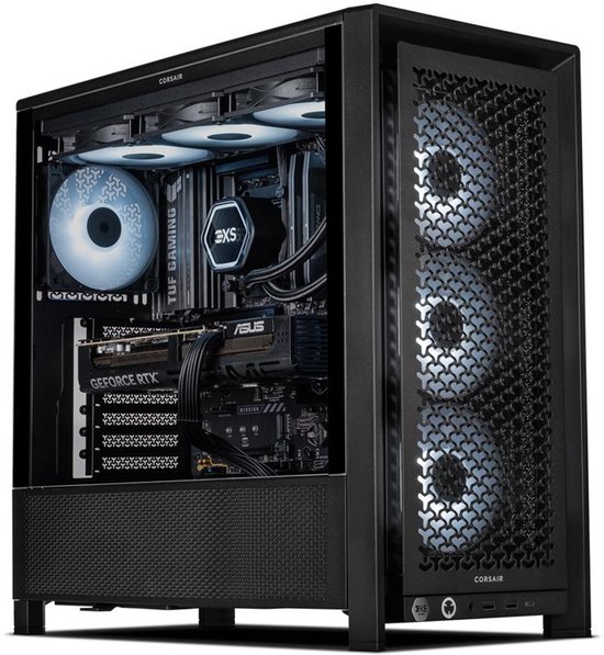Scan 3XS Systems Revenge Liquid-Cooled Gaming PC - Powered By ASUS - RTX 5070 Ti 16GB - Ryzen 7 9700X - 32GB DDR5 RAM - 2TB SSD