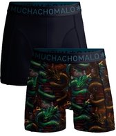 Muchachomalo – Boxershorts Boys – 2 Pack – Jongens Ondergoed – 95% Katoen – Maat 146/152