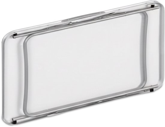 Campingtafel inklapbaar - 68,5x70x50 cm - lichtgewicht - zwart — afbeelding 3