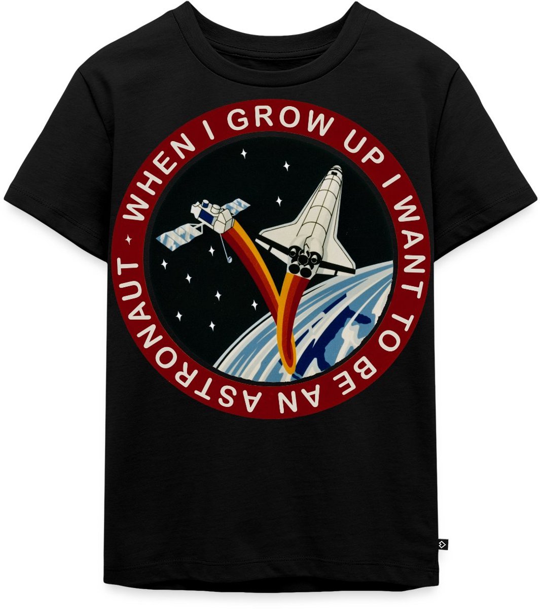 NASA When I grow Up I Want to Be An Astronaut Premium T Shirt Kinderen
