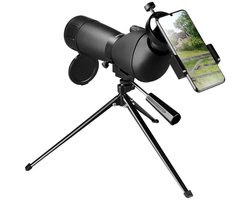 AURIOL Telescoop 20–60 x 60 - Voor het maken van foto's of video's - Met gsm-houder - Ook geschikt voor brildragers