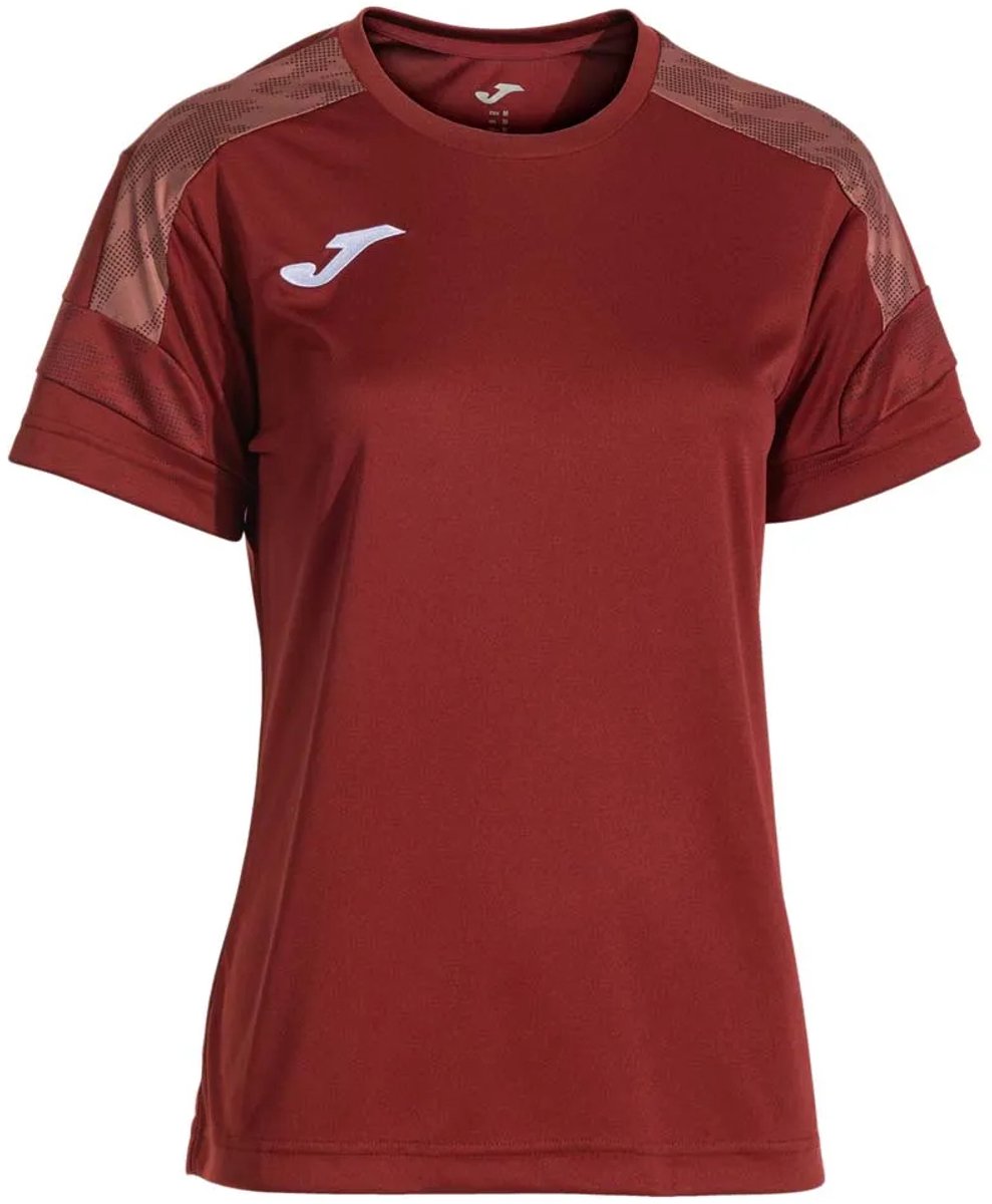 Joma Championship Viii T-shirt Met Korte Mouwen Rood M Vrouw
