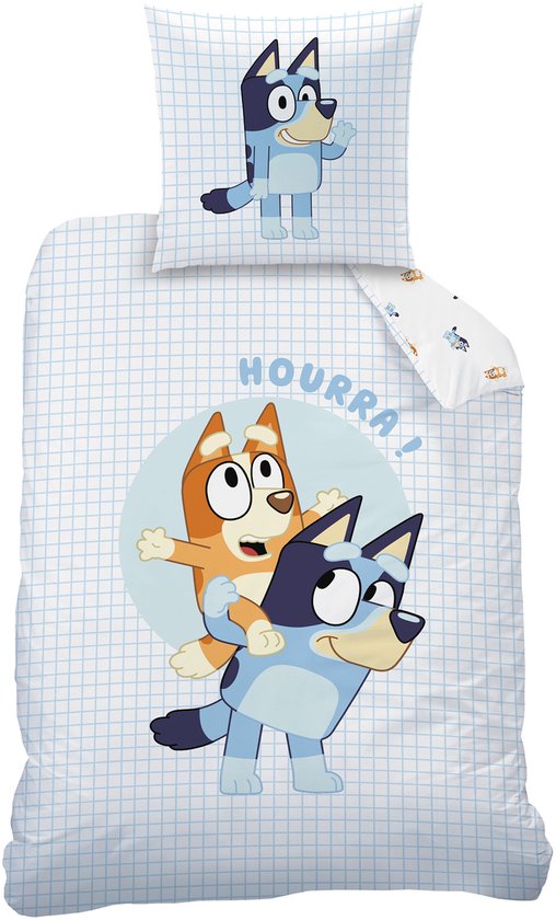 Bluey Duvet cover 140 x 200 cm 65 x 65 cm Cotton