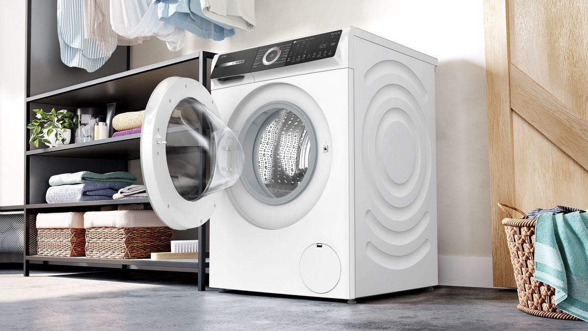 Bosch WGH244A7NL - Serie 6 - Wasmachine met stoom - Energielabel A - 20% - 9 kg - 1400 rpm - Automatische wasmiddeldosering met i-Dos - Iron Assist: vermindert kreukels tot 50% thumbnail 5