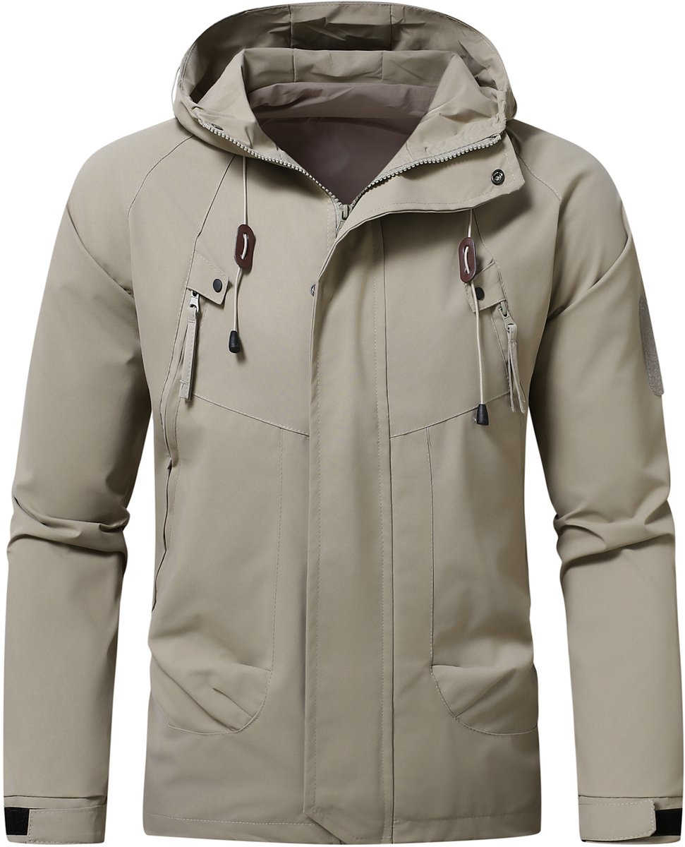 YOUTHUP Heren Jack - Capuchon en Winddicht Outdoorjas - L