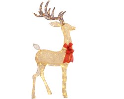 4goodz Kerstfiguur Rendier met LED Verlichting - binnen/buiten