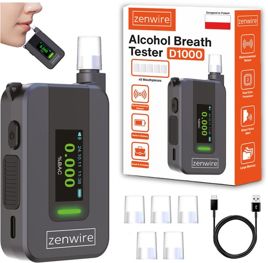Digitale Alcoholtester met LCD Display