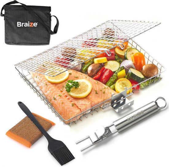 Grill als een Pro: Hoogwaardige barbecue mand grill voor elk Buitenfeest