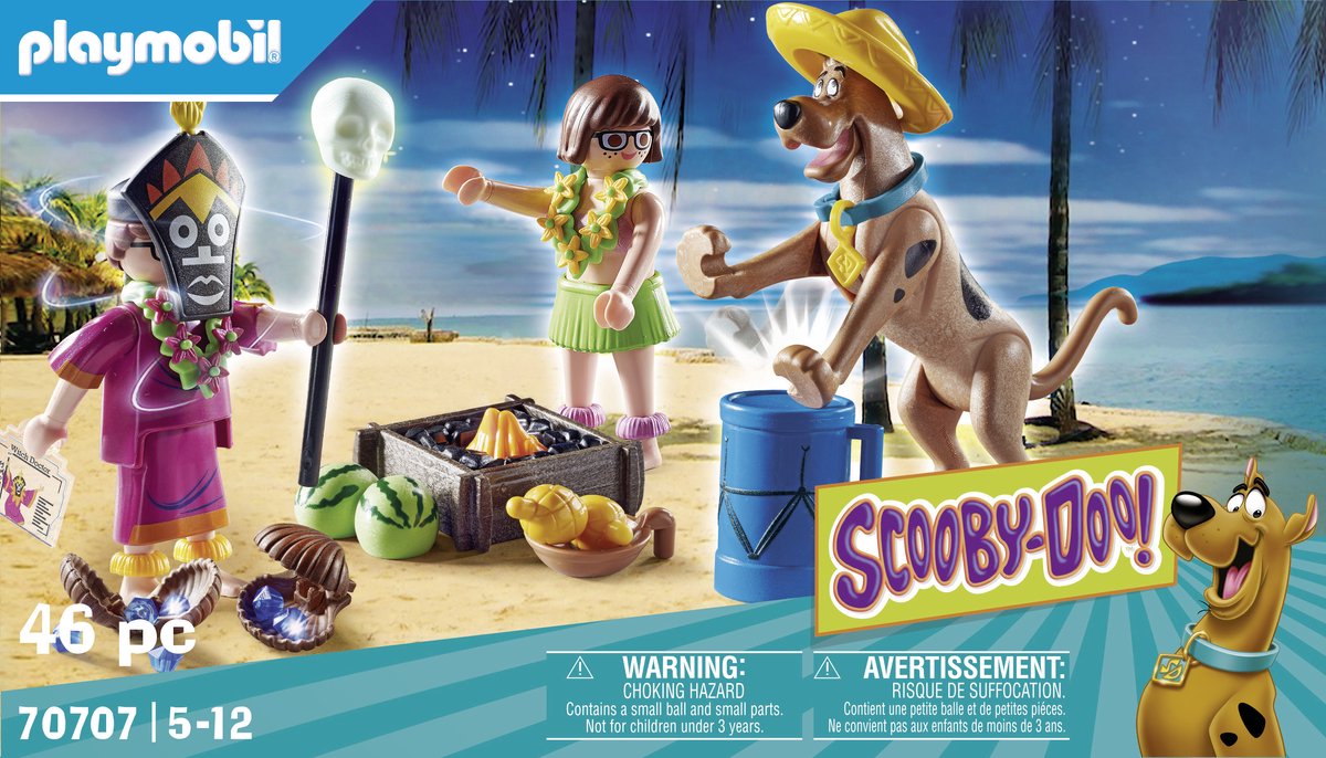 PLAYMOBIL SCOOBY-DOO! Avontuur met Witch Doctor - 70707