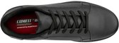 Albatros Boogie ST BLK Bas | Taille 44 | Chaussures de travail pour l'hôtellerie | Non sécurisé | GRIPPAZ® Antidérapant | Végétalien | Sans métal