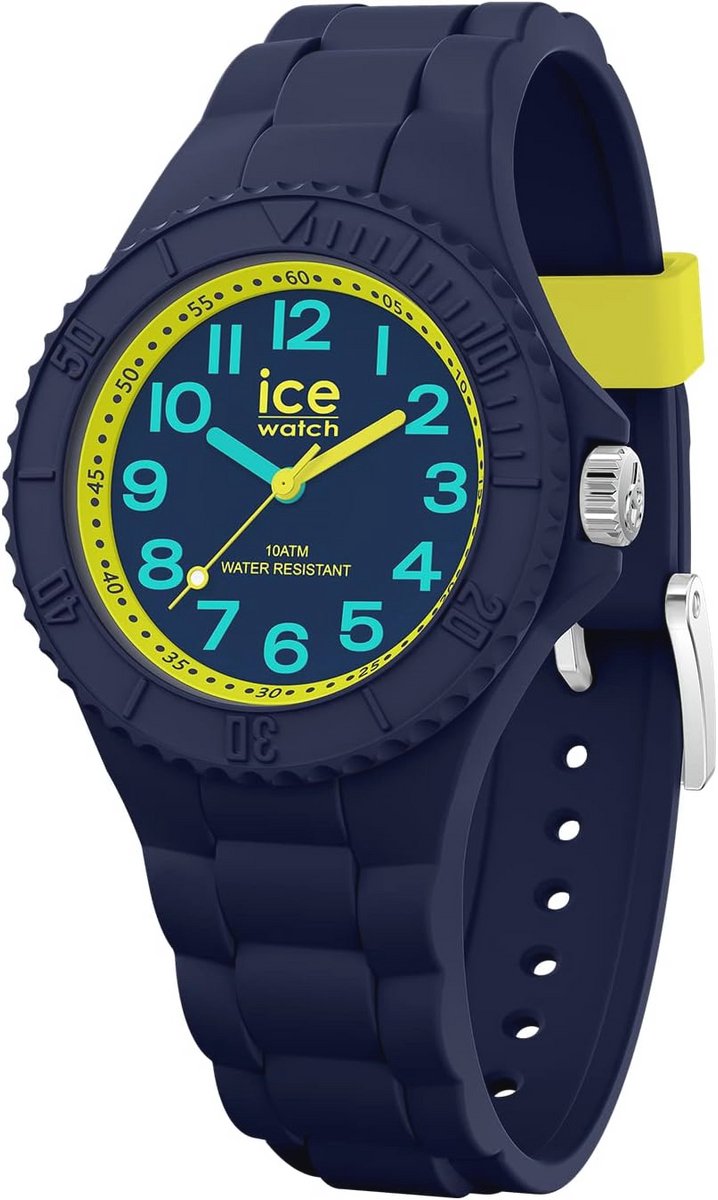 Kinderen Blauw Silicone Horloge met Grote Cijfers - Mode Tijdsaanduiding