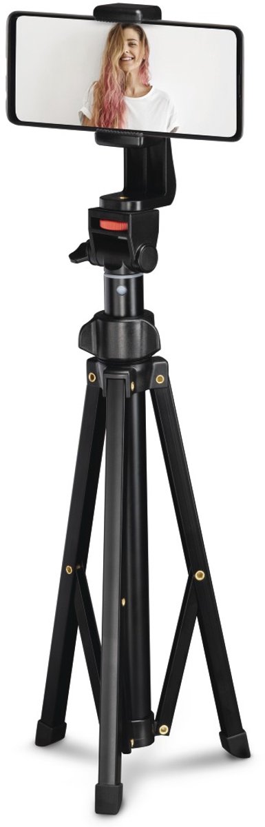 Hama Rotary Smartphone II Statiefset 1/4 inch Werkhoogte: 41.5 - 150 cm Zwart