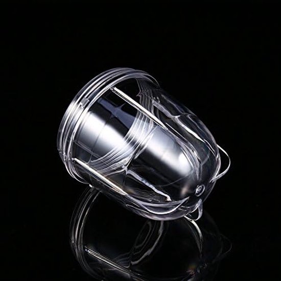 Plastic Hoge of Korte Transparante Beker Mok - Blender Juicer Vervangonderdelen Accessoires - Grote Vervangonderdelen, Vaasje, Blender Mb — afbeelding 5