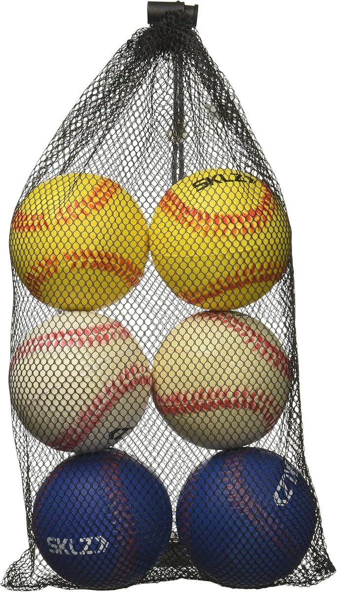 Gewogen Trainingshonkballen - Schuimballen voor Veilige Oefeningen, 6 Stuks