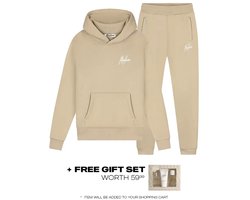 Malelions signature tracksuit in de kleur grijs.