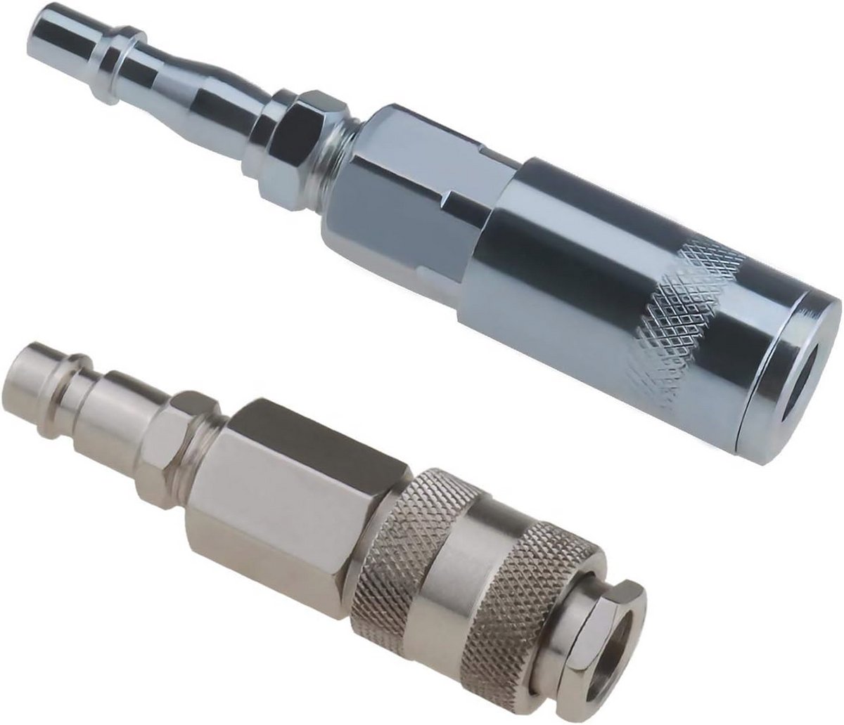 4 Stuks Euro & PCL Luchtfitting Conversie Adapters Set 1/4 Inch BSP