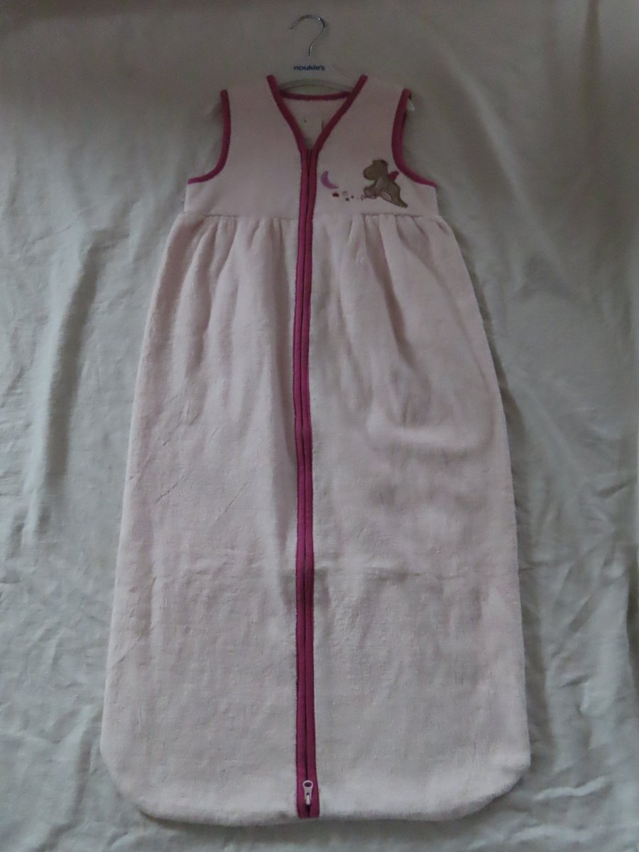 Noukie's - Slaapzak - Zomer - Eponge - Roze - Victoria - 90cm