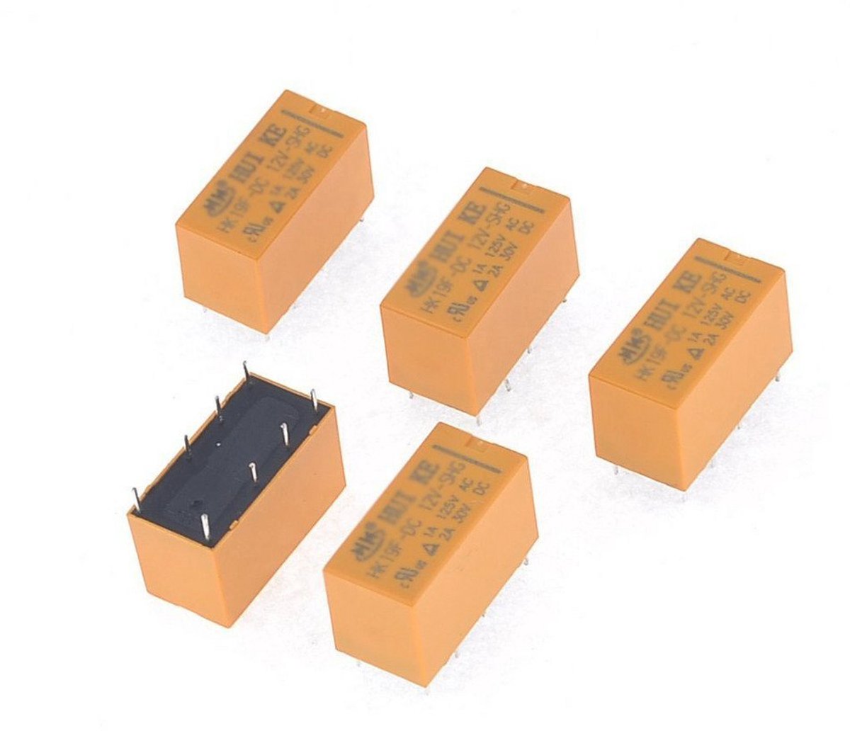 8-polige relais 12V DC - 10 stuks