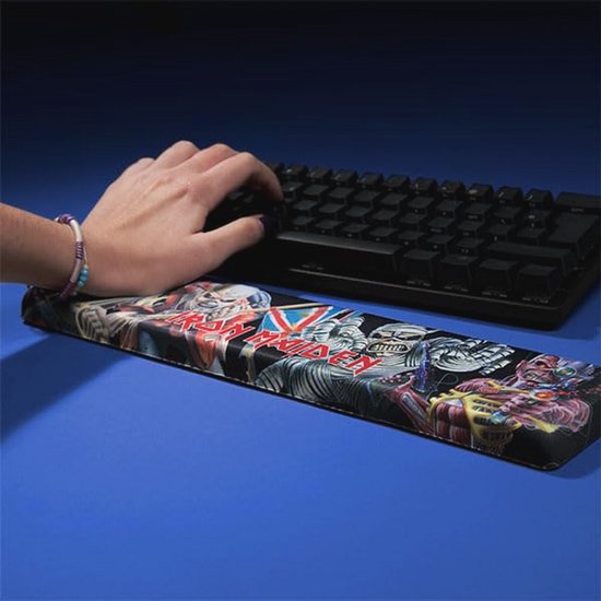 Ergonomische Polssteun van Traagschuim voor Gamers en Metalfans - Comfortabel Typen en Spelen van Merkloos — afbeelding 2