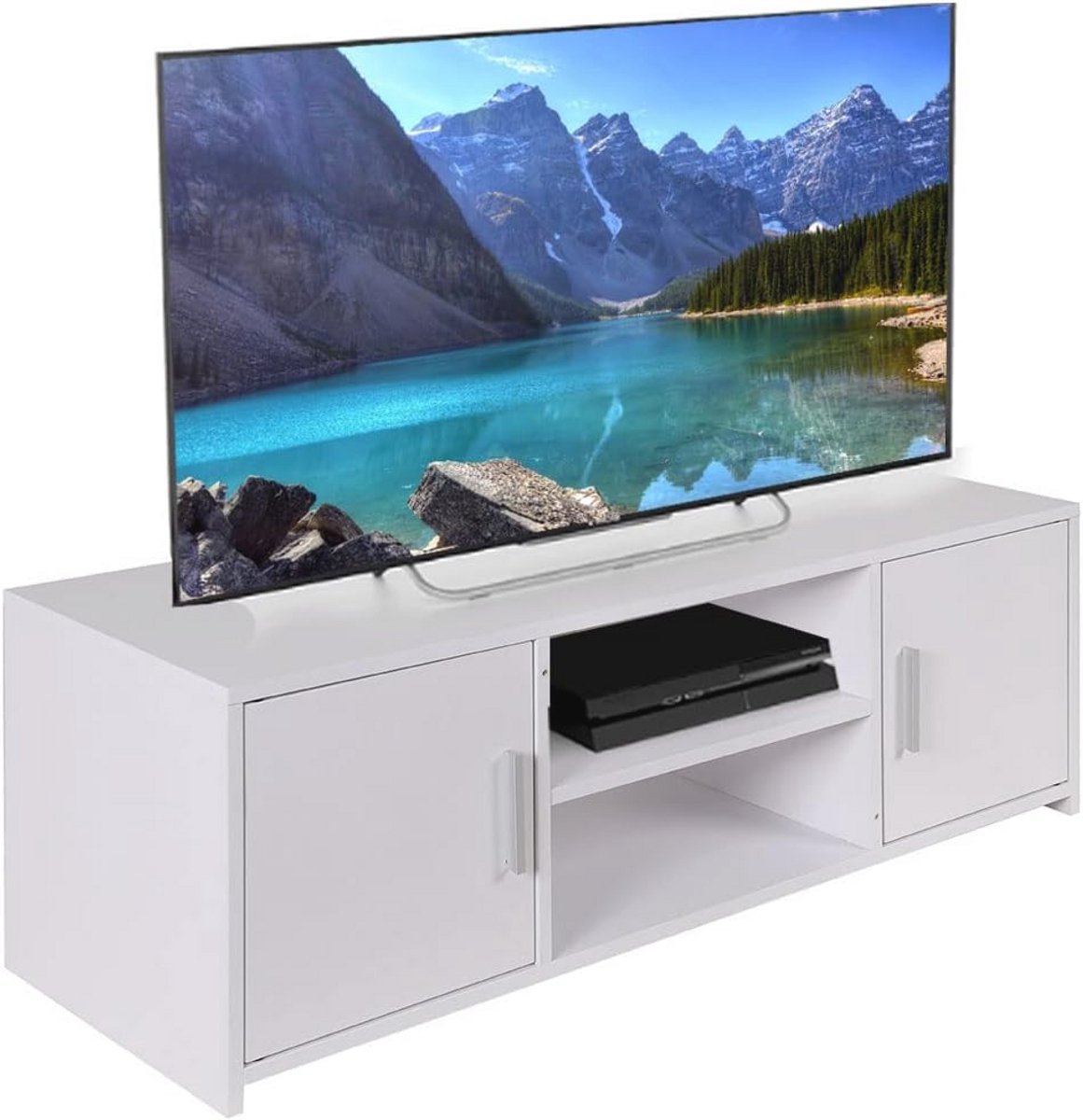 TV-meubel met Open Vakken en Deuren - Modern Dressoir voor Woonkamer