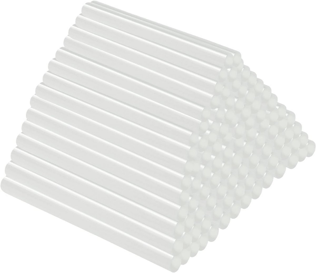 Transparante Lijmpisten 11 x 200 mm - 100 Stuks voor Lijmpistool - Doe-Het-Zelf en Hobby Projects