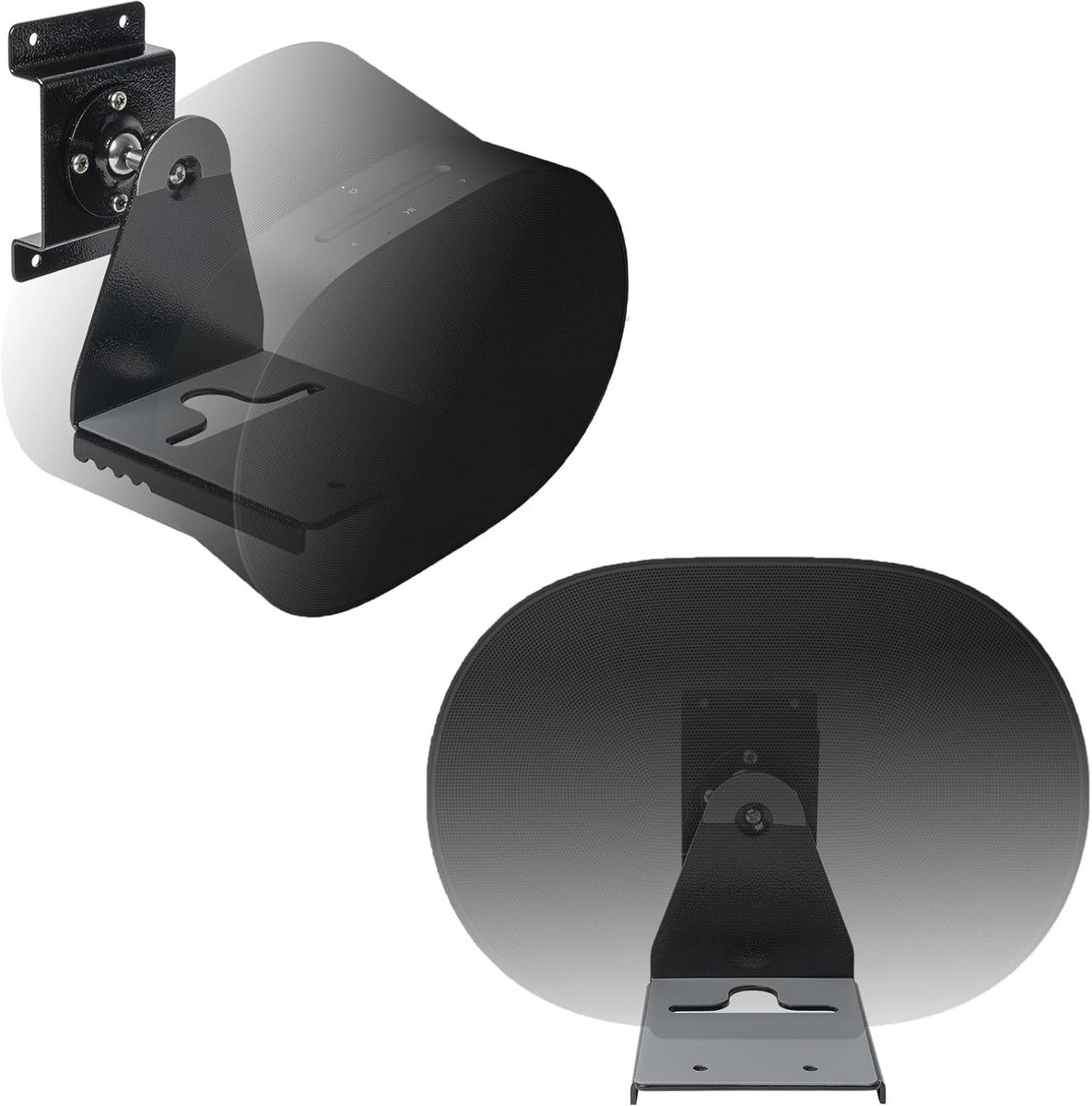 Metalen wandhouders voor Sonos Era 300 - Draaibaar en Kantelbaar met Kabelmanagement
