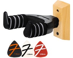 Finesse Gitaar Muurbeugel - Auto Open/Sluit - met Plectrums - Wandbeugel - Gitaarstandaard