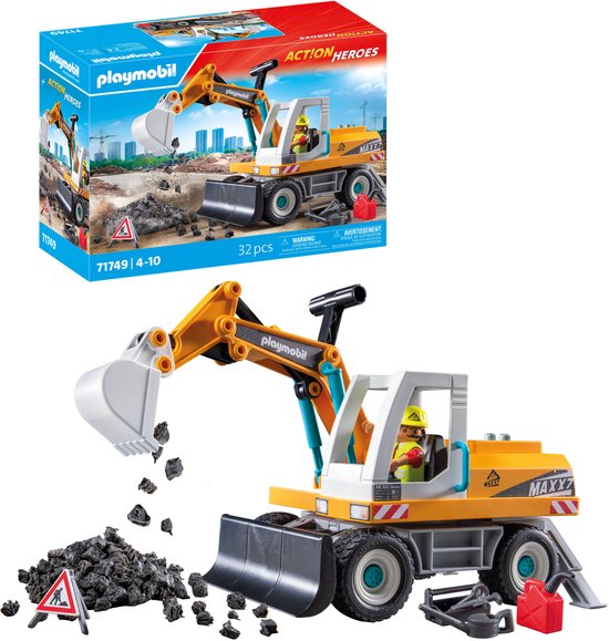 Playmobil grote graafmachine 71749