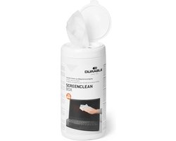 Screenclean Box 100 Wet Wipes - Voor Schoonmaak en Onderhoud van Kantoorapparatuur