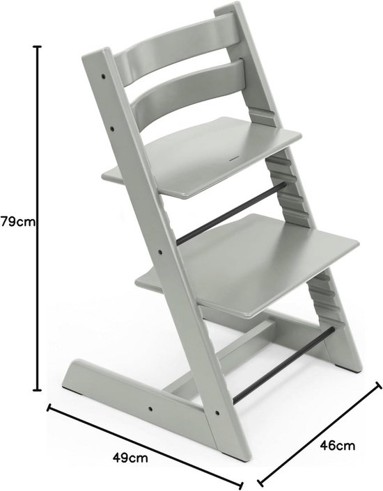 Verstelbare kinderstoel in Glacier Green - Ergonomische stoel voor peuters, kinderen en volwassenen - Comfortabel en klassiek design van Merkloos — afbeelding 4