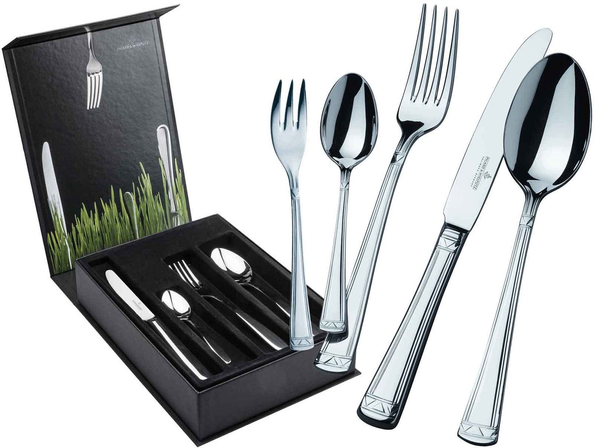 Tafelbesteck inkl. Besteckbox Aradena Set van 30