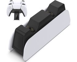 Oplaadstation geschikt voor Playstation 5 - Dual Oplader geschikt voor Sony PS5 - Charging Dock - Controller Oplaadstation - LED Indicatie - Charging station