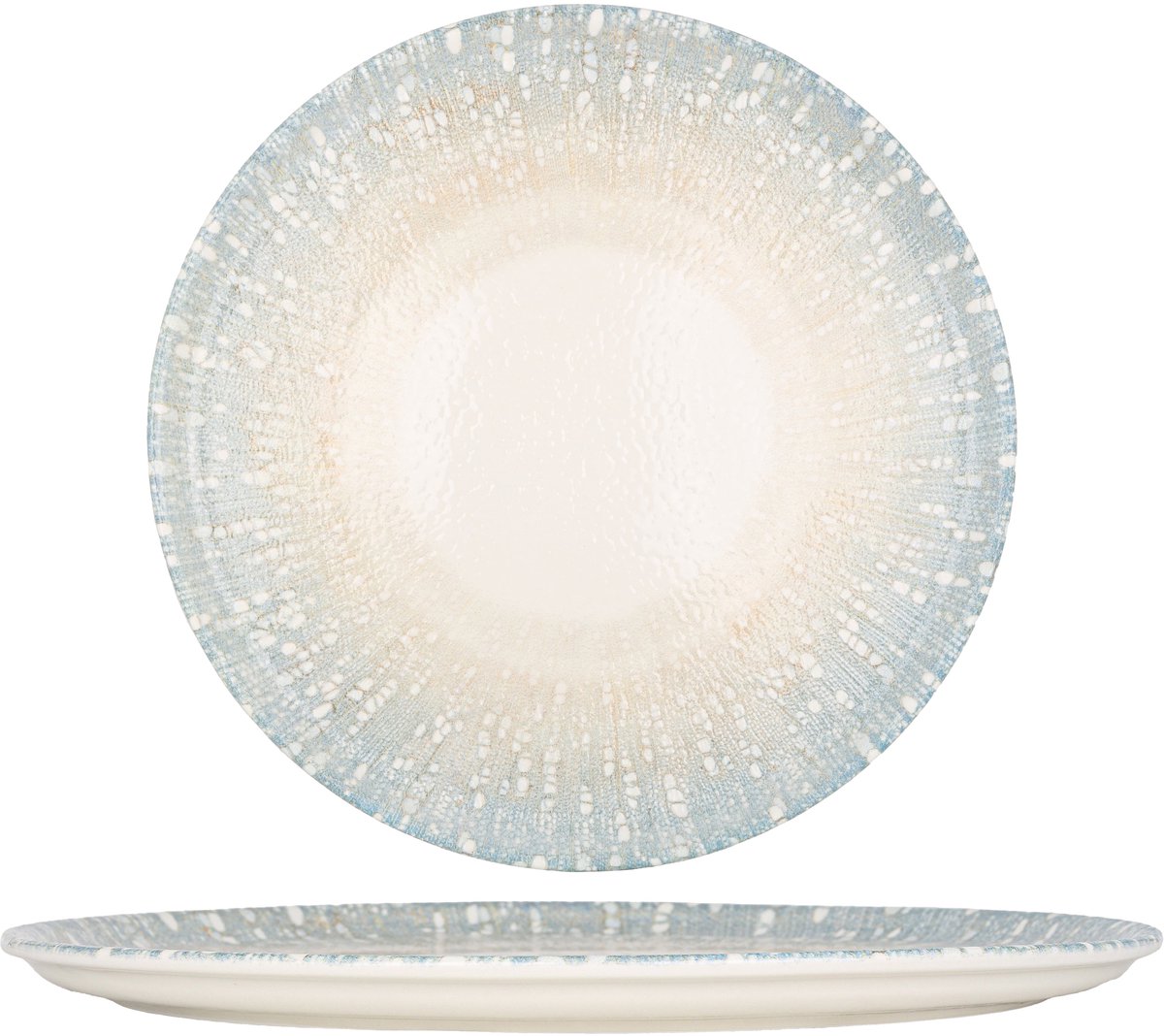 By Bone Pizzabord - Vista - Porselein - 32 cm - set van 2