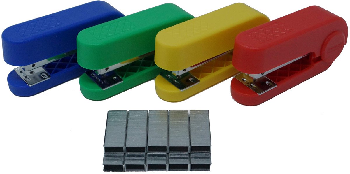 IMPERATORIS® Nietmachin Voor scholen, Kantoren en Thuis - Moeiteloos Nieten - veelkleurig