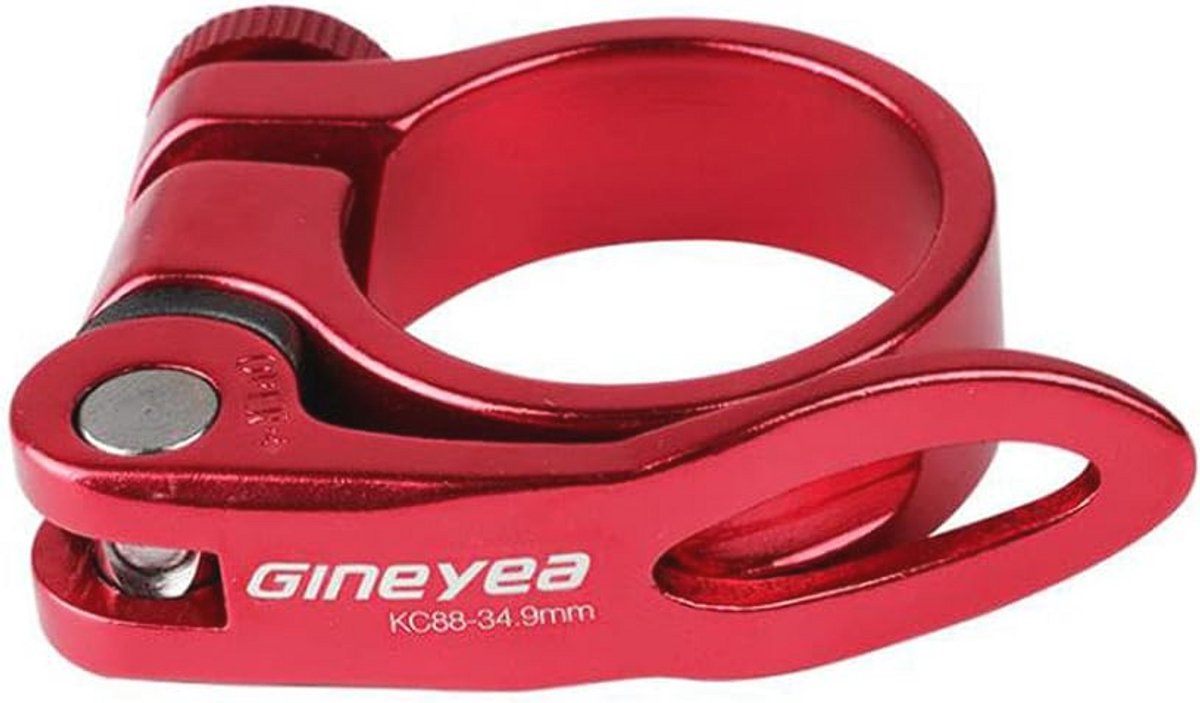 Fiets Zadelklem met Snelspanhendel voor Mountainbike en Wegfiets - 31,8 mm en 34,9 mm