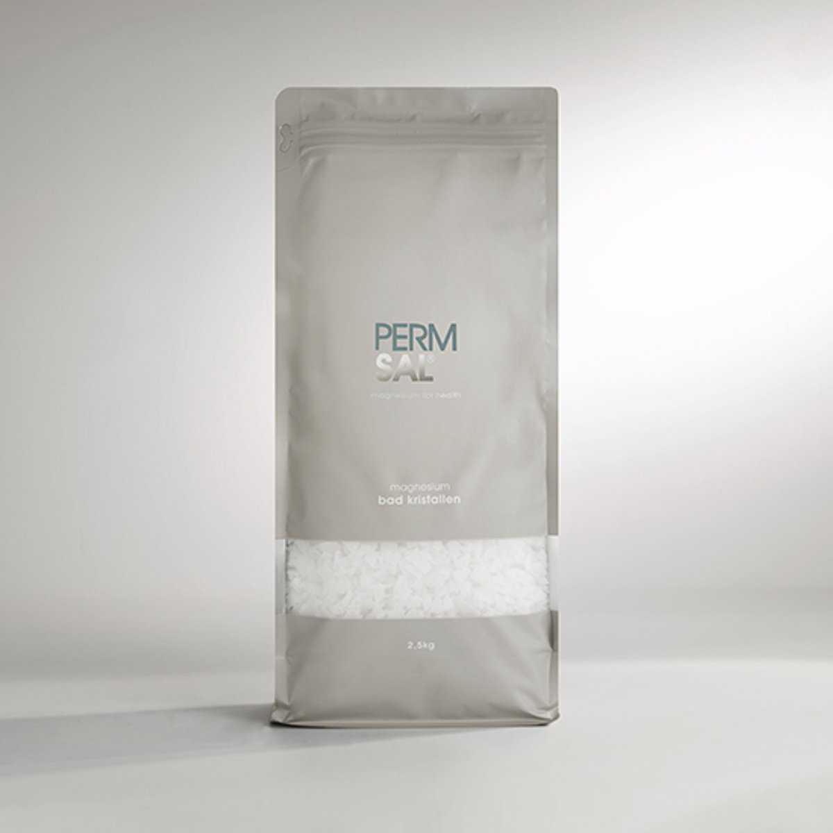 Permsal Magnesium Kristallen 2,5 Kg hersluitbare zak