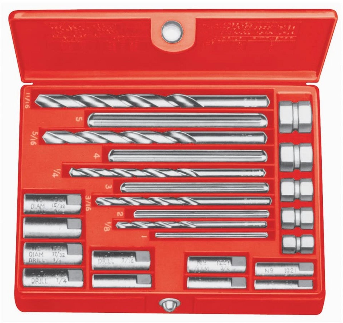 Schroevendraaierset met Uitdraaiers voor Gebroken Schroeven van 6 mm tot 12 mm