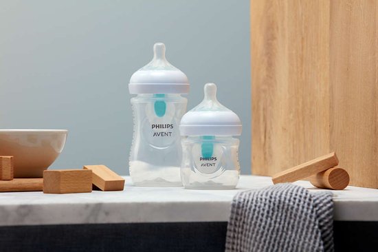 Philips Avent Natural Response babyfles – Antikoliek – 2 stuks – 125ml – flow 2 – SCY670/02