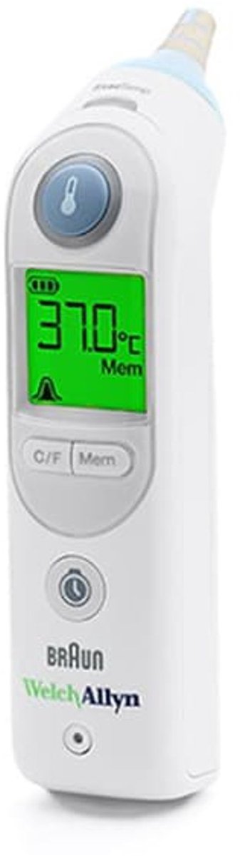 Welch Allyn Braun - Thermoscan Pro 6000 oorthermometer - Grote houder