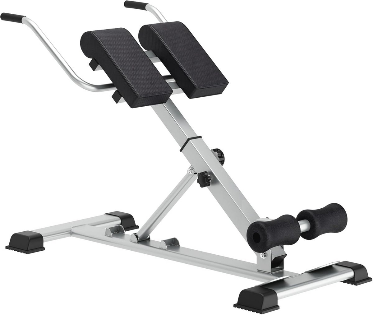 Hyperextension Buik- en Rugtrainer - Multifunctioneel Trainingsapparaat voor Thuis - Inklapbaar en Verstelbaar tot 100 kg