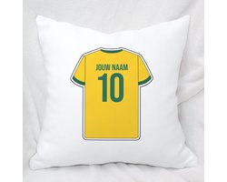 Kussen Voetbal Sittard + kussensloop - Gepersonaliseerd met Naam 40 x 40 cm - kussenhoes -kussensloop -kussens - kussenhoesjes - kussenslopen - hoofdkussen - sierkussen