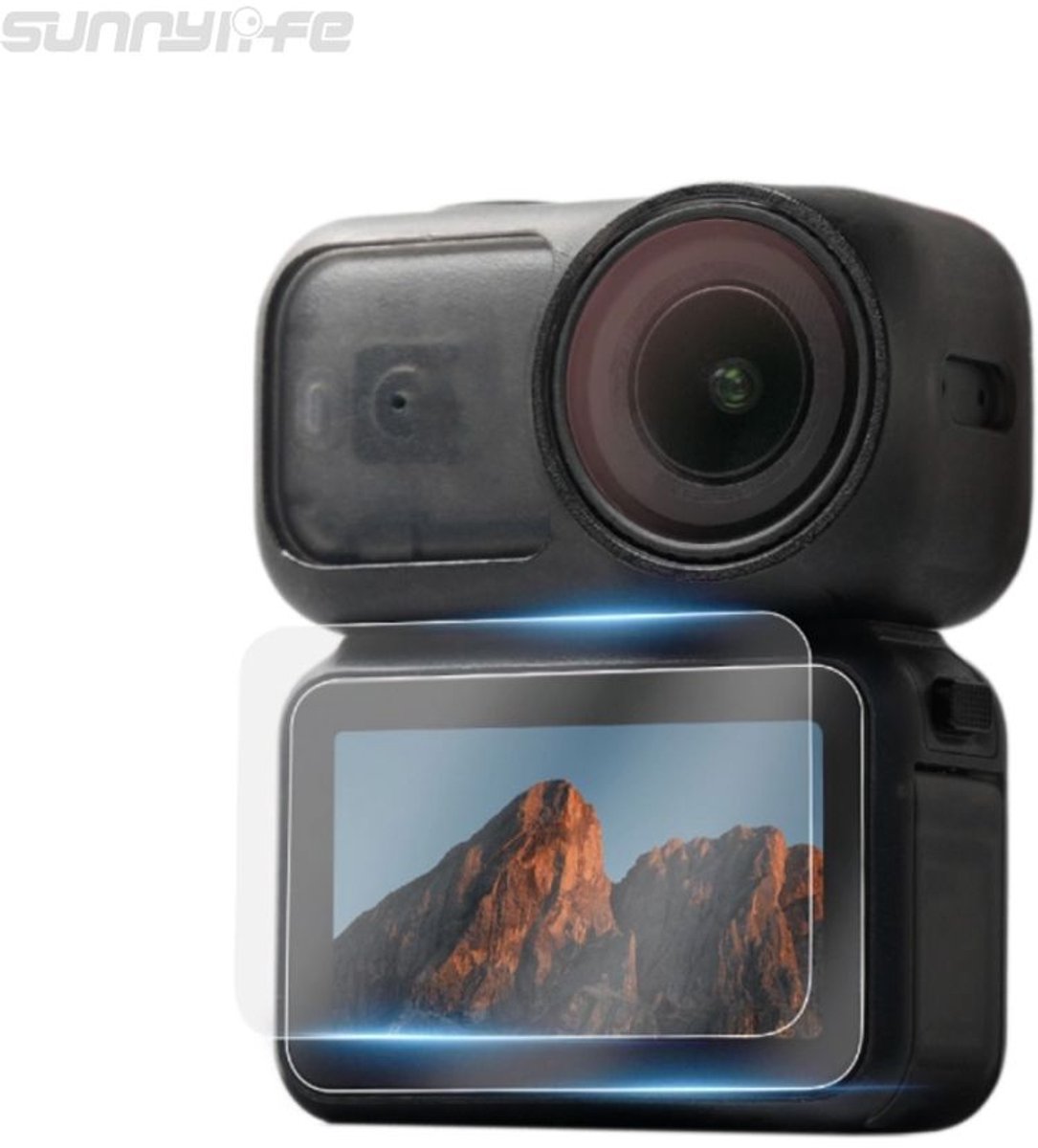 Sunnylife Screen Protector DJI Osmo Nano – 2 Stuks Tempered Glass – Gehard Glas Beschermfolie – Krasbestendig - Hoge Transparantie